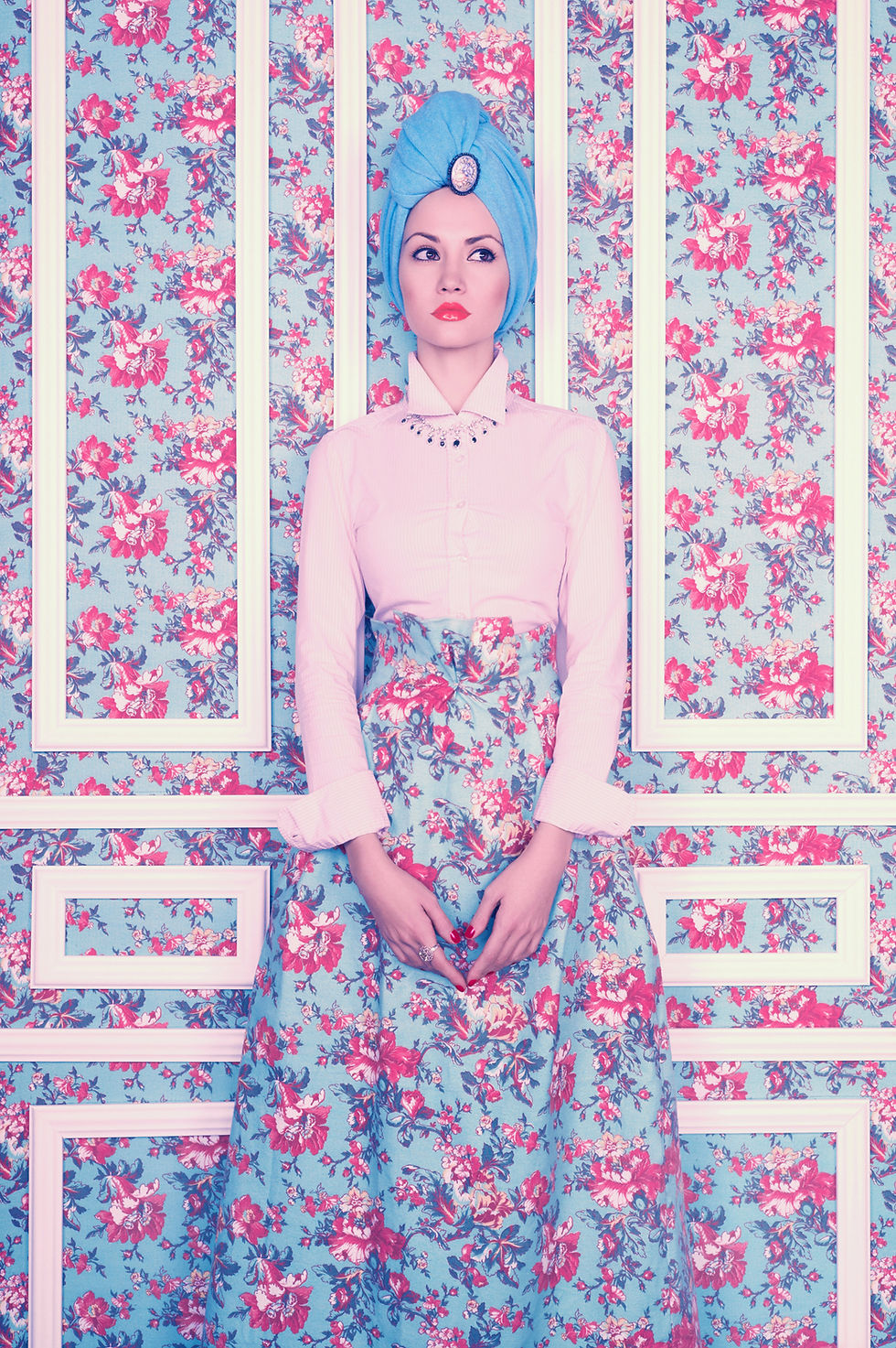 Floral print dresses: vintage and trendy